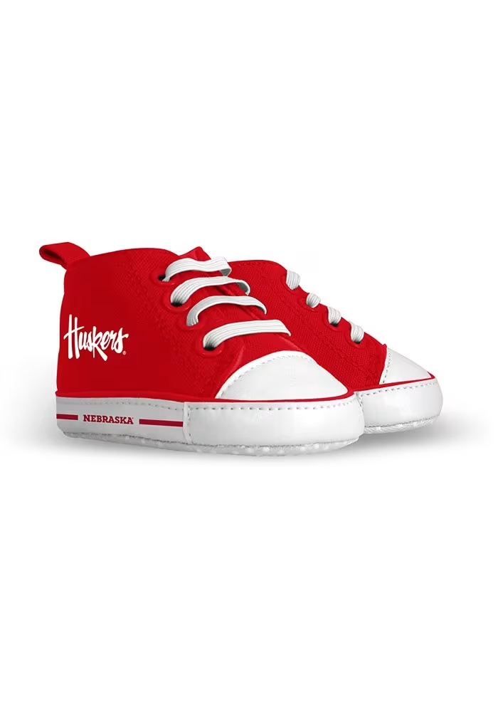 Pre-Walker Nebraska Cornhuskers Baby Shoes - Red