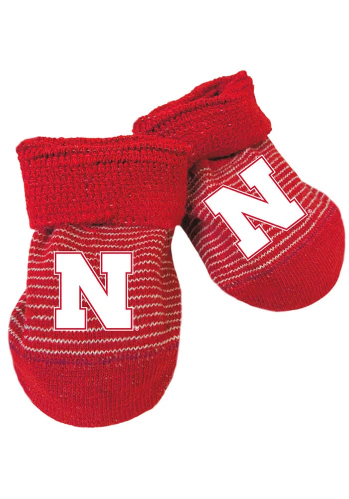 Nebraska Cornhuskers Baby Bootie Boxed Set -