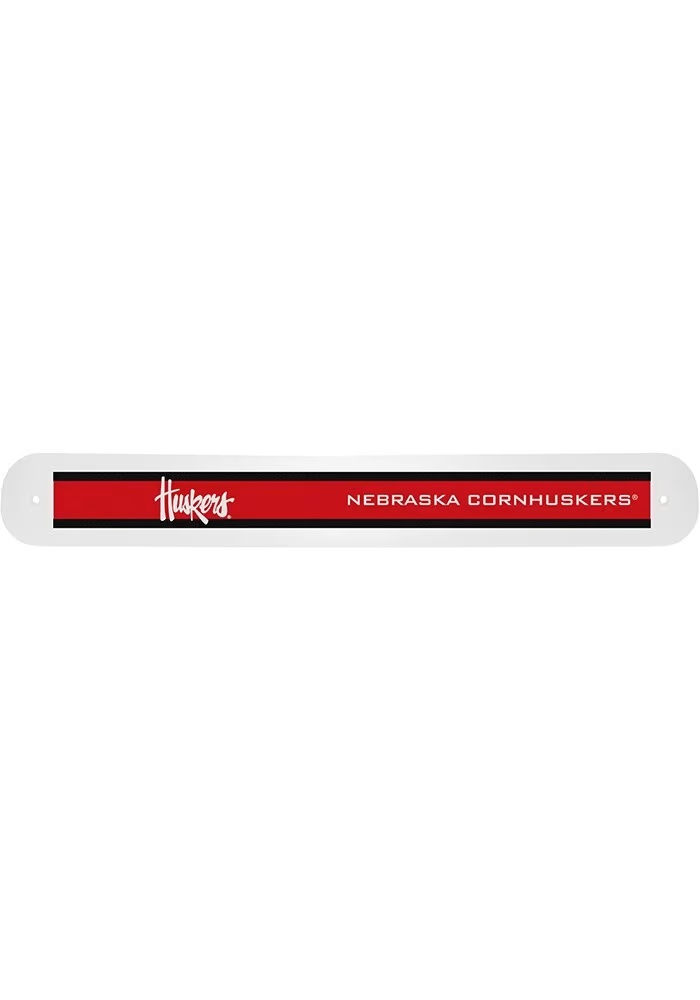 Red Nebraska Cornhuskers Travel Case Toothbrush