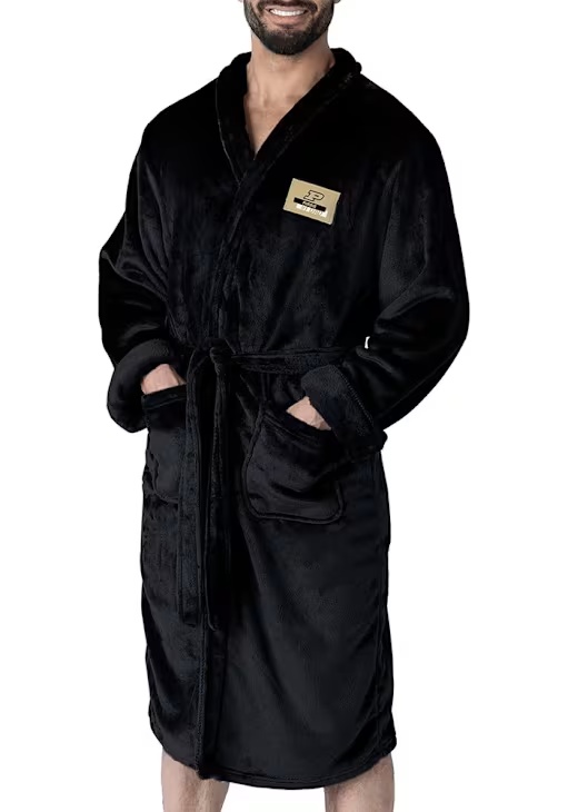 Black Nebraska Cornhuskers L/XL Bathrobes