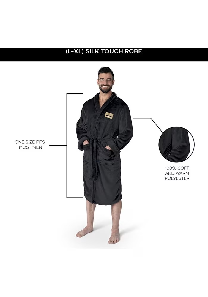 Black Nebraska Cornhuskers L/XL Bathrobes