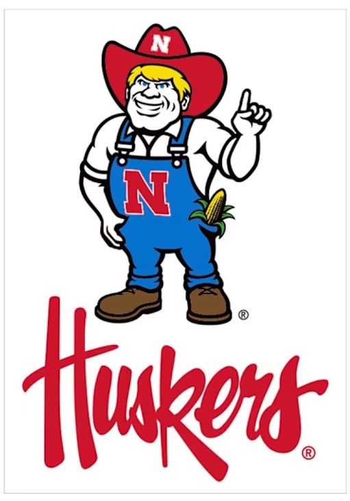 Nebraska Script Nebraska Cornhuskers Script Souvenir Postcard - Official Big Ten ...