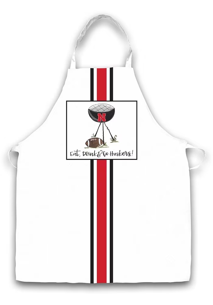Red Nebraska Cornhuskers One Size Fits Most Apron