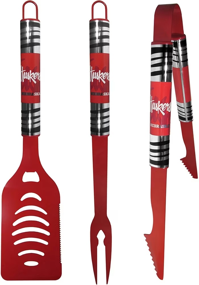 Red Nebraska Cornhuskers 3pc Color Tool Set