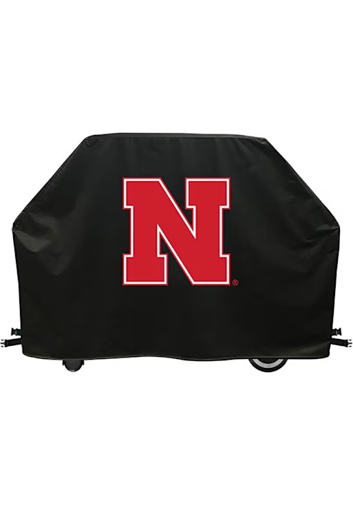 Black Nebraska Cornhuskers Grill Cover Grill Cover