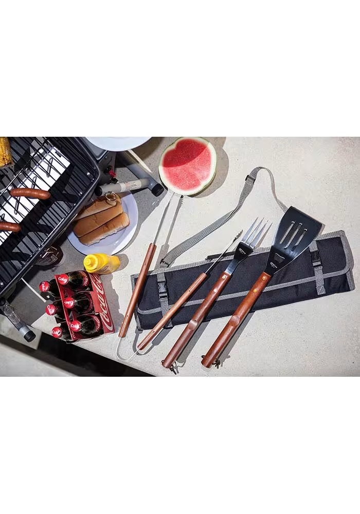 Black Nebraska Cornhuskers 3 Piece Tote Tool Set