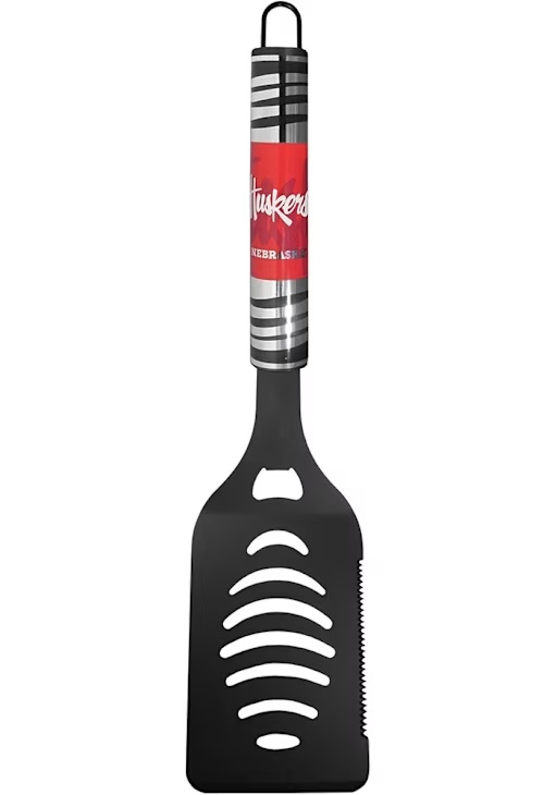 Black Nebraska Cornhuskers Spatula Tool