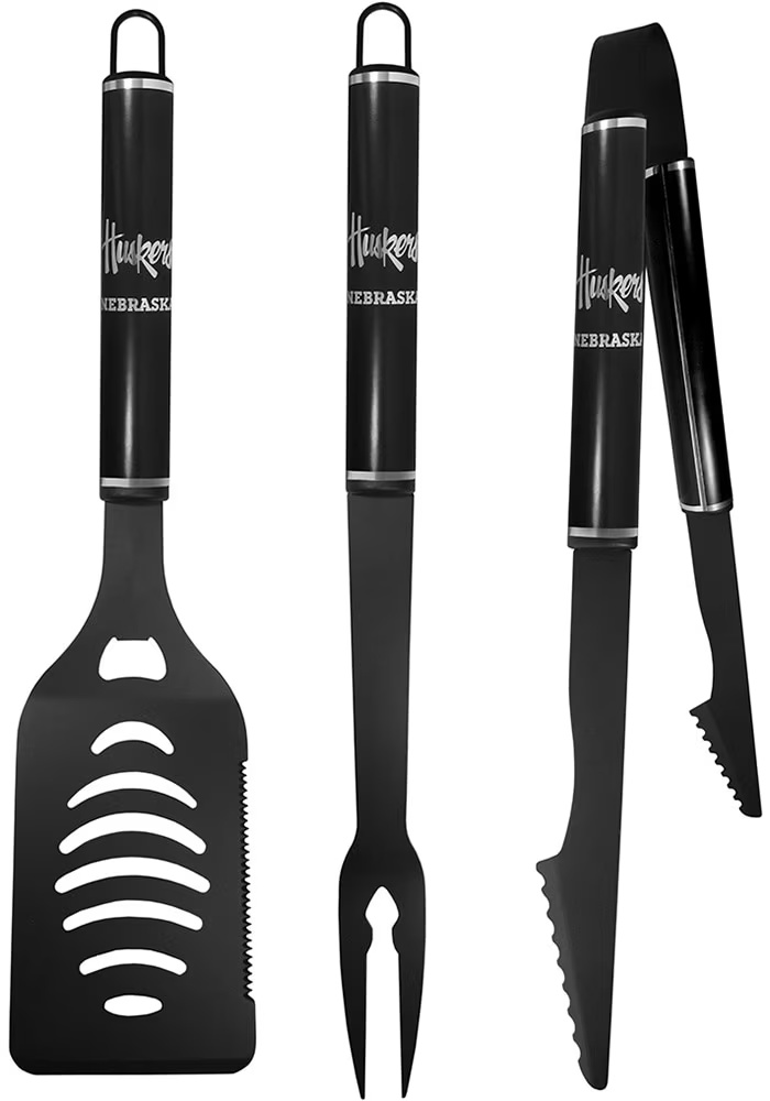 Black Nebraska Cornhuskers 3 Piece Team Tool Set
