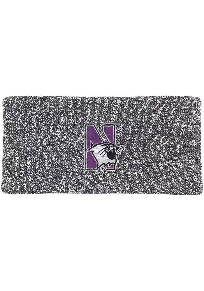Northwestern Wildcats LogoFit Cameron Womens Headband - Dark Grey