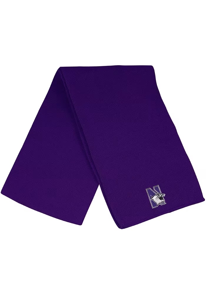 Northwestern Wildcats LogoFit Frosty Mens Scarf - Purple