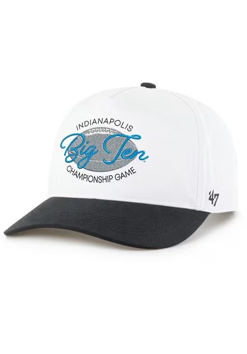 47 White Big Ten Big Ten Two Tone Hitch RF Adjustable Hat