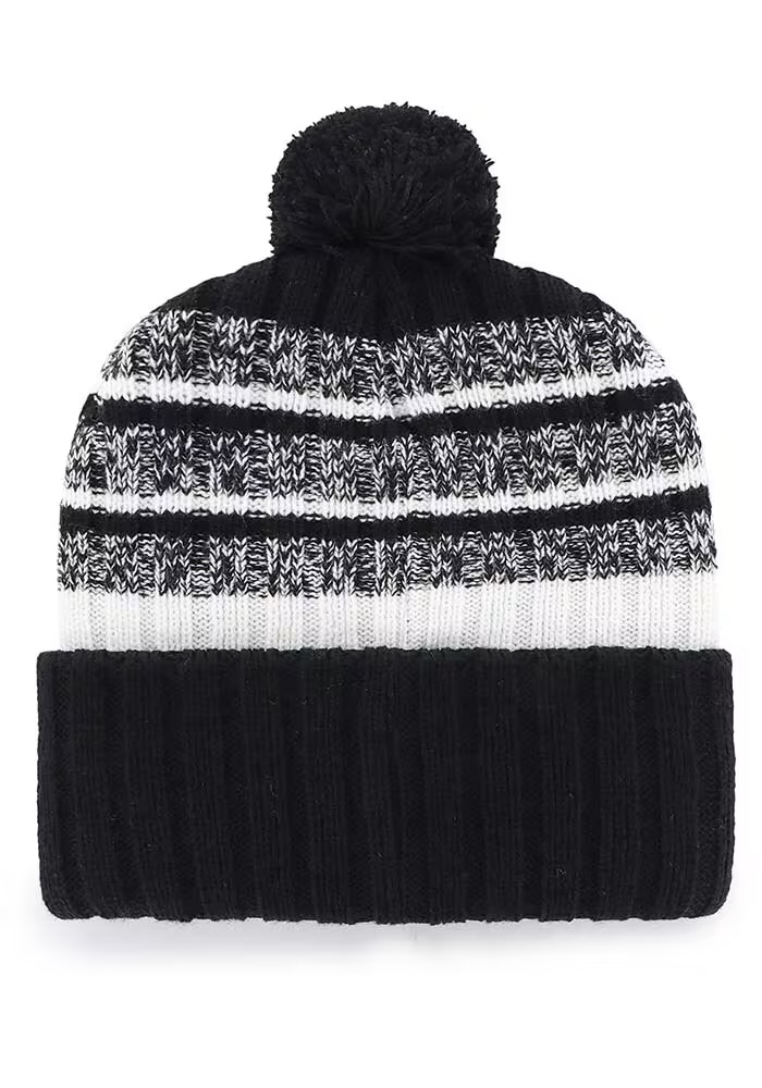 Big Ten 47 Big 10 Conference Dueling Tavern Cuff Mens Knit Hat - Black