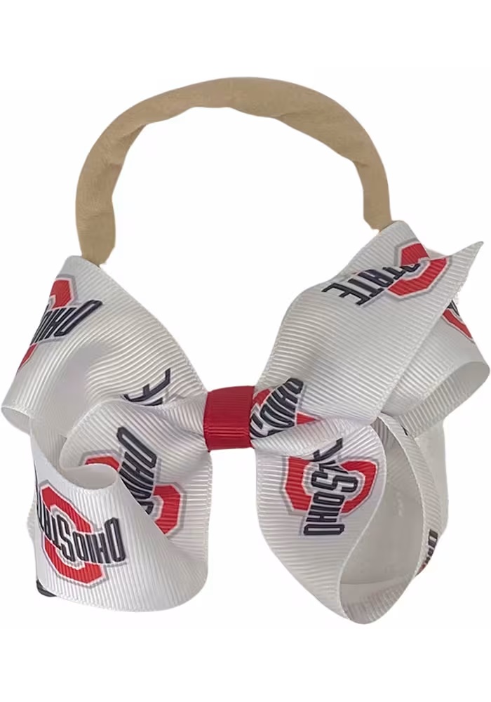 Strap Ohio State Buckeyes Baby Headband - Brown