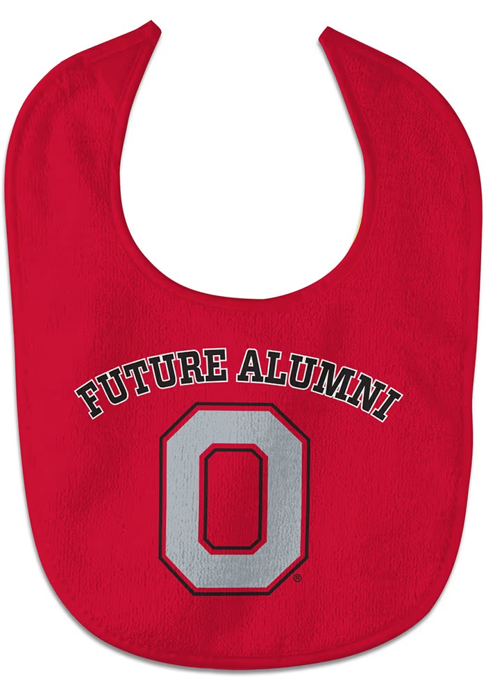 Ohio State Buckeyes  Alumni Design Baby Bib - Red