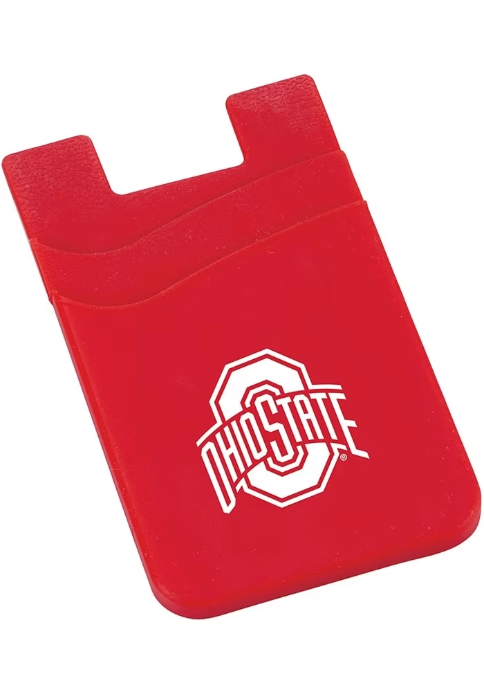 Red Ohio State Buckeyes Dual Pocket Phone Wallets