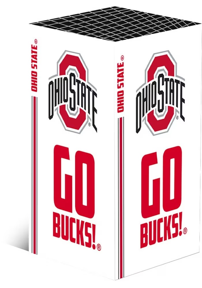 White Ohio State Buckeyes Xbox X Vinyl Wrap Computer Accessory