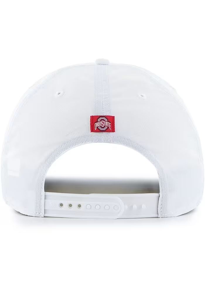 47 White Ohio State Buckeyes brrr Fairway Hitch Adjustable Hat