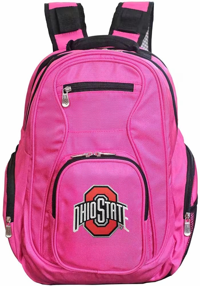 19 Laptop Ohio State Buckeyes Backpack - Pink