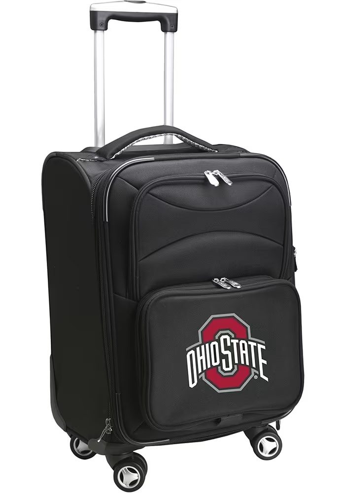 20 Softsided Spinner Ohio State Buckeyes Luggage - Black