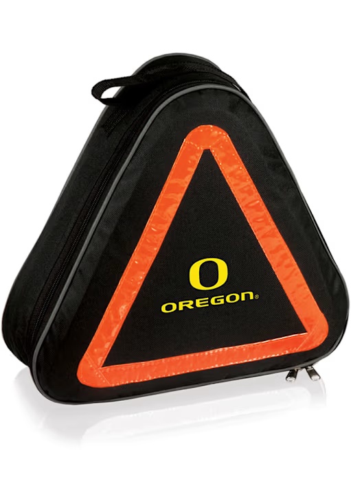 Oregon Ducks Black Picnic Time Roadside Emergency Kit Car Accessory
