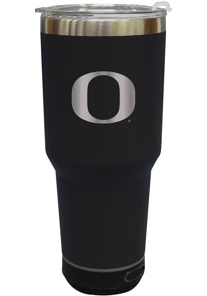 Black Oregon Ducks 30oz Tumbler