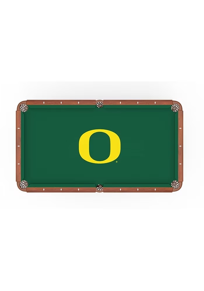 Green Oregon Ducks Pool Table Cloth Pool Table