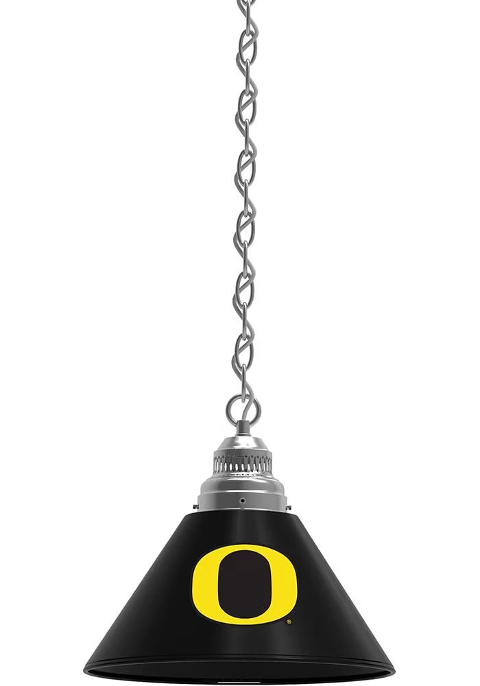 Silver Oregon Ducks Single Billiard Lamp