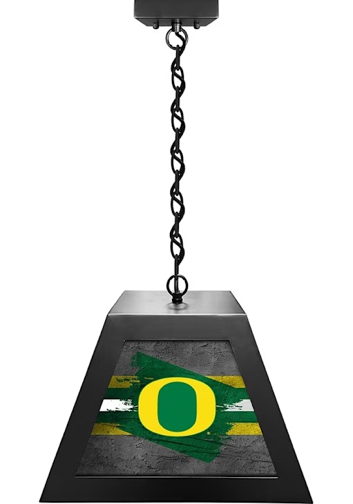 Black Oregon Ducks Pendant Billiard Lamp