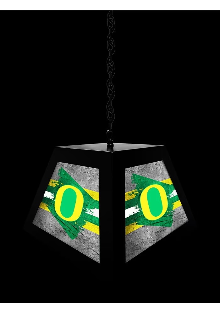 Black Oregon Ducks Pendant Billiard Lamp