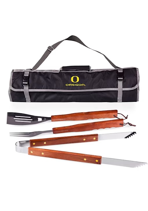 Black Oregon Ducks 3 Piece Tote Tool Set