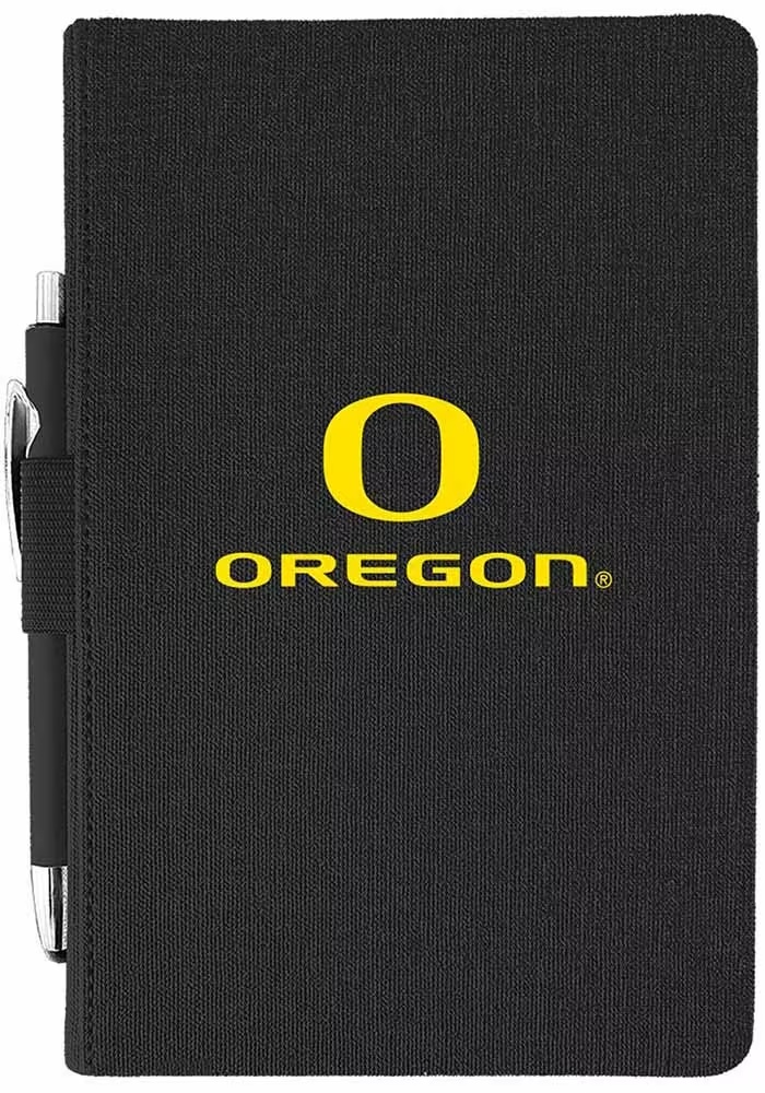 Black Oregon Ducks Journal Notebook and Folder