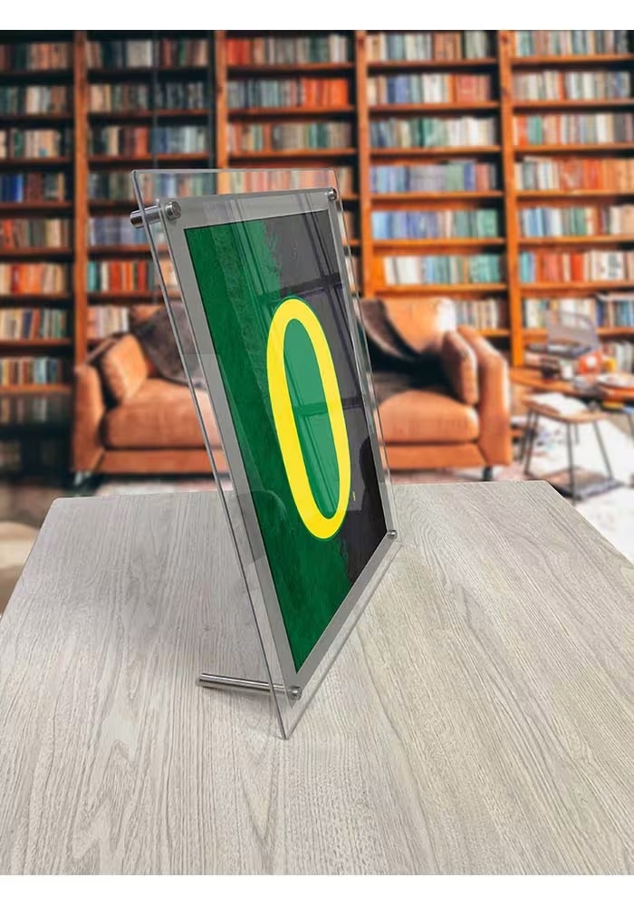 White Oregon Ducks Backlit LED Sign 2 White Oregon Ducks Backlit LED Sign