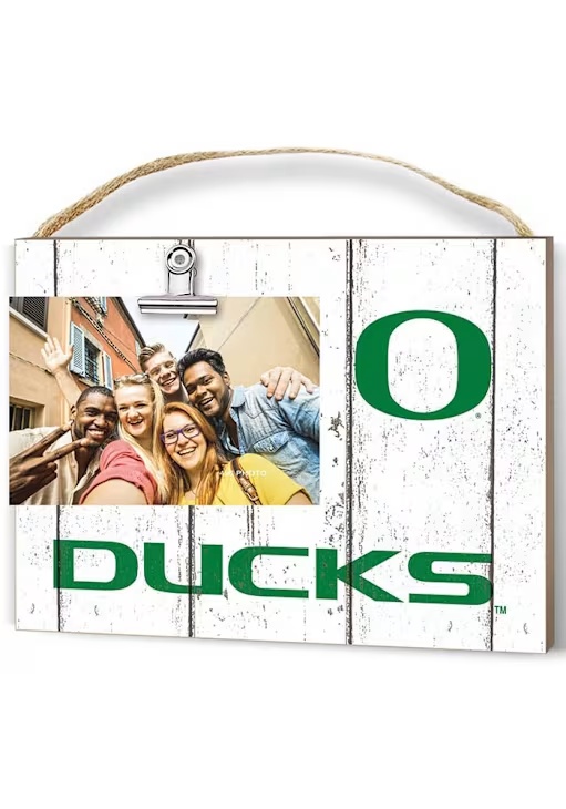 Green Oregon Ducks Clip It Frame Picture Frame