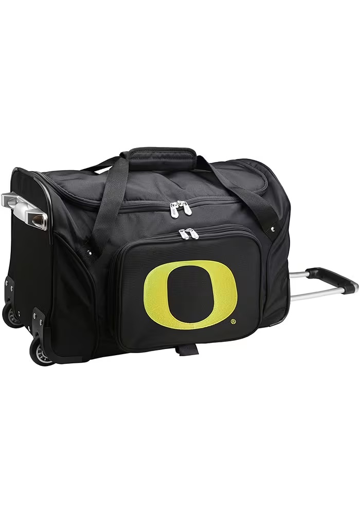 22 Rolling Duffel Oregon Ducks Luggage - Black
