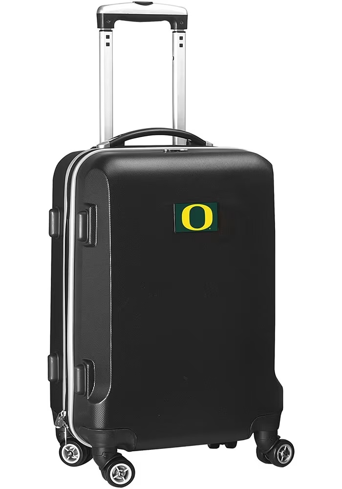 20 Hard Shell Carry On Oregon Ducks Luggage - Black