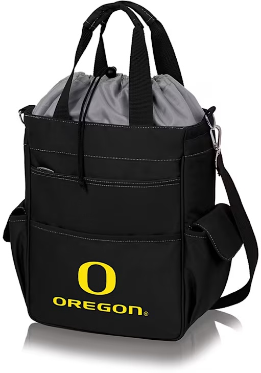 Black Oregon Ducks Activo Tote Cooler