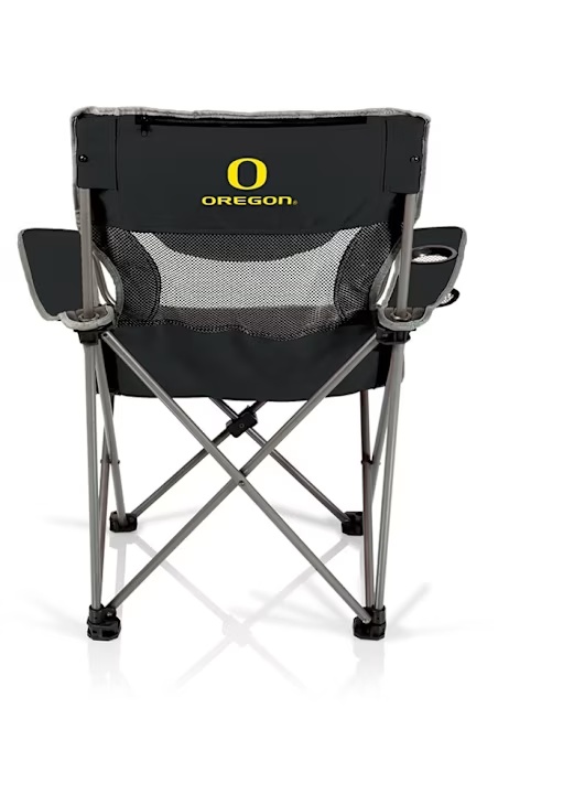 Black Oregon Ducks Campsite Deluxe Chair