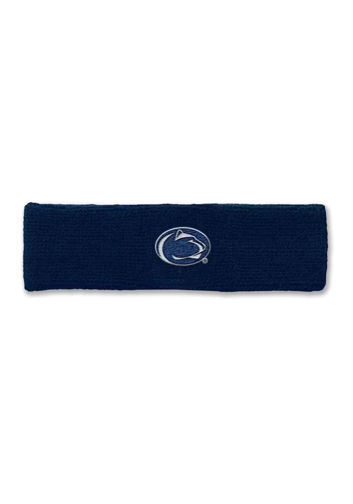 2 Inch Penn State Nittany Lions Mens Headband - Navy Blue