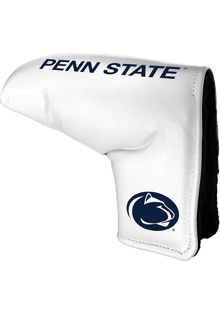 White Penn State Nittany Lions Tour Blade Putter Cover