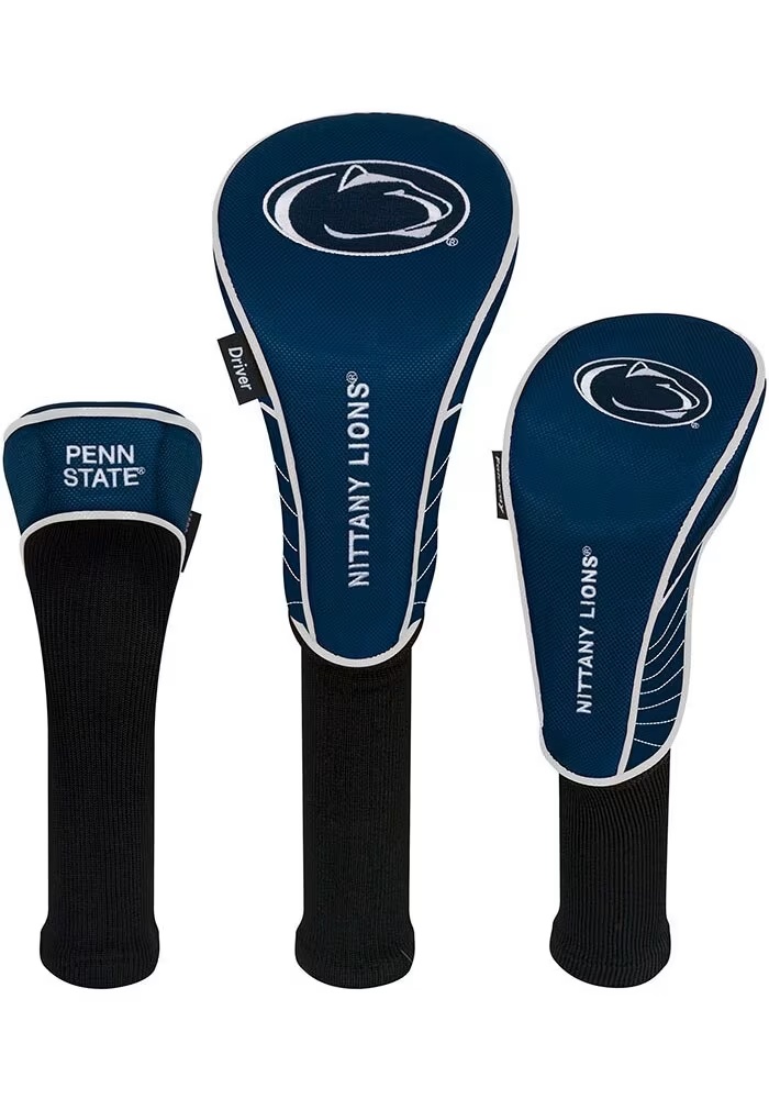 Blue Penn State Nittany Lions 3 Pack Golf Headcover