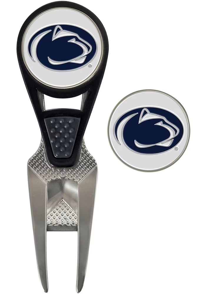 Navy Blue Penn State Nittany Lions CVX Ball Marker Divot Tool