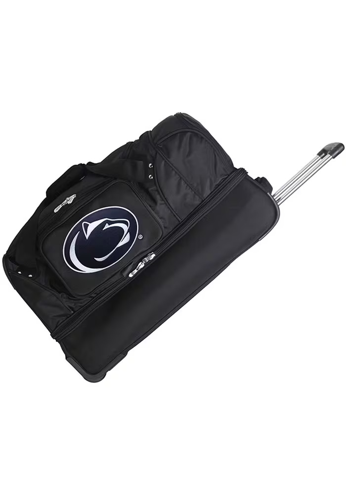 27 Rolling Duffel Penn State Nittany Lions Luggage - Black