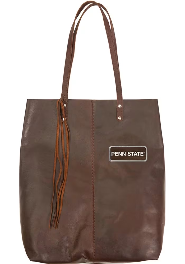 Penn State Nittany Lions Canyon Outback Leather Mee Tote Tote Bag - Brown