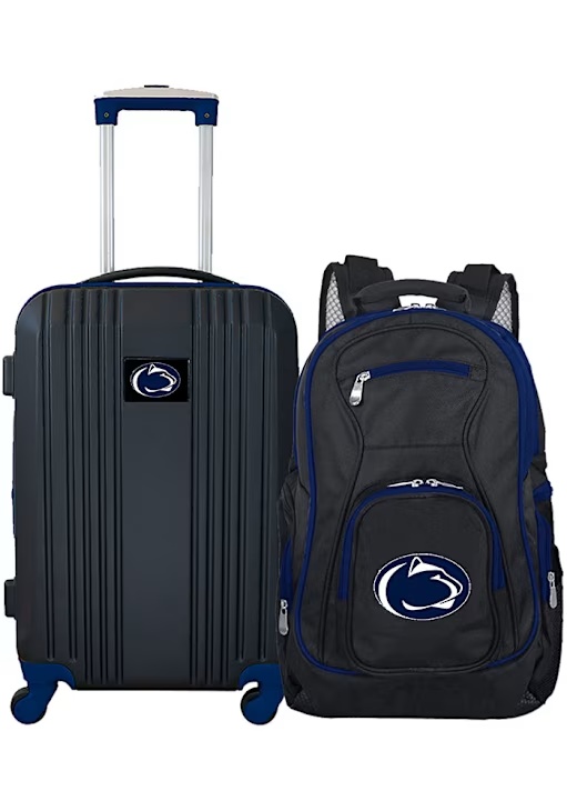 2-Piece Set Penn State Nittany Lions Luggage - Black