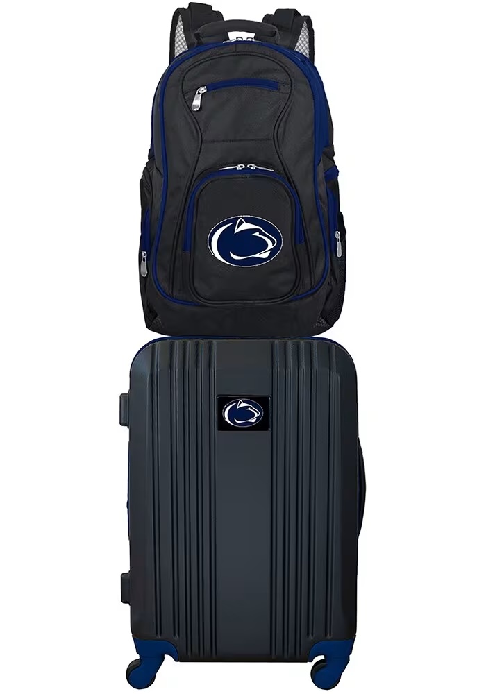 2-Piece Set Penn State Nittany Lions Luggage - Black