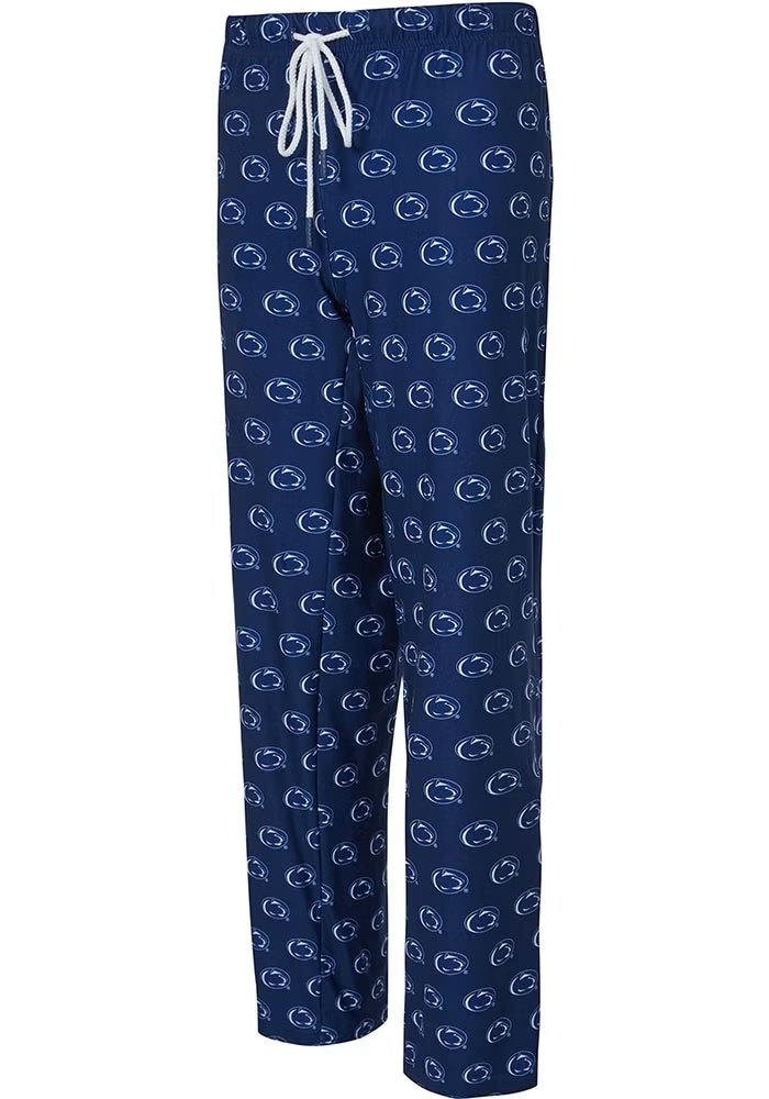 Womens Penn State Nittany Lions Navy Blue Concepts Sport Record Loungewear Sleep Pants