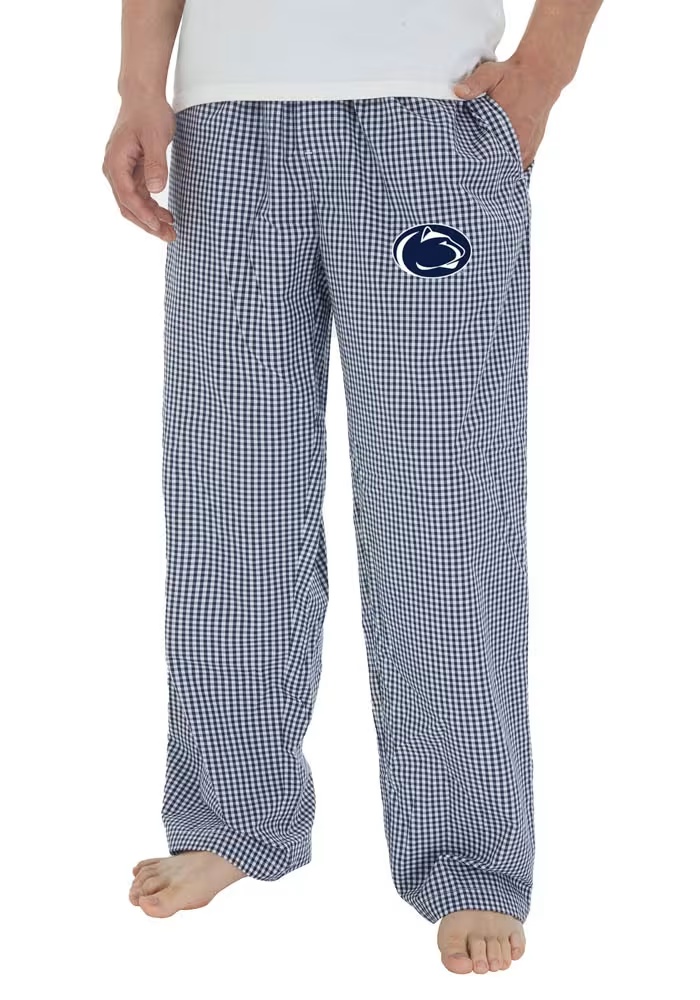 Mens Penn State Nittany Lions Navy Blue Concepts Sport Tradition Loungewear Sleep Pants