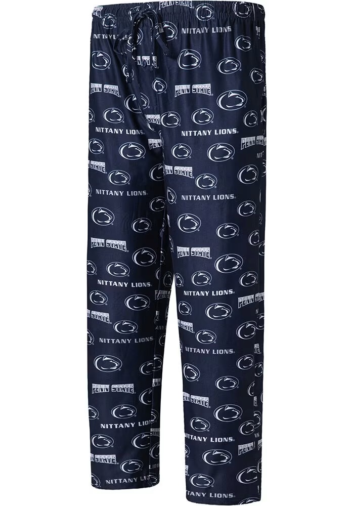 Mens Penn State Nittany Lions Navy Blue Concepts Sport Breakthrough Loungewear Sleep Pants