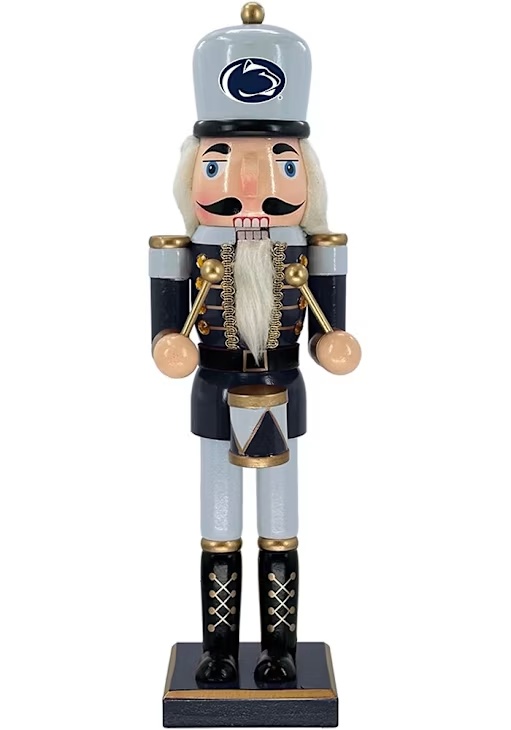 Blue Penn State Nittany Lions 14" Nutcracker Decor