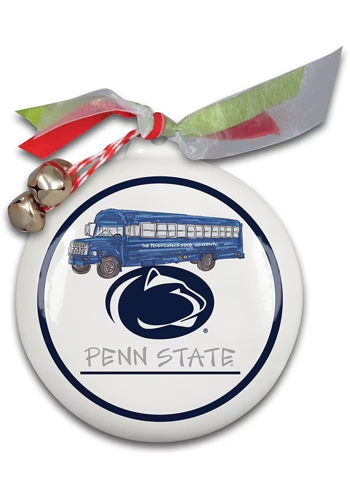 Blue Penn State Nittany Lions 4.5 inch diameter Ornament